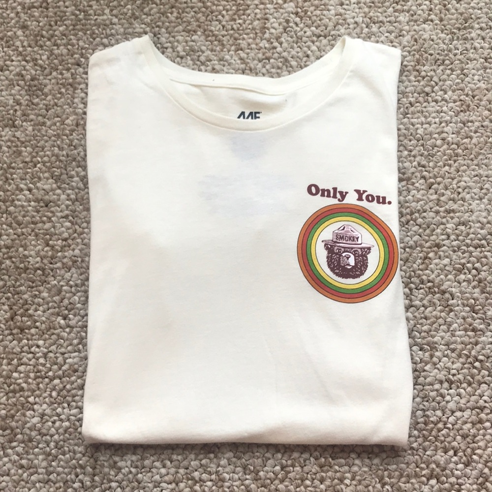 Mighty Fine (MF)  Smokey The Bear “Camp” Tee